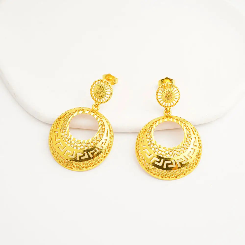 Imported Gold Plated Jewelry Set for girls Necklace & Earrings