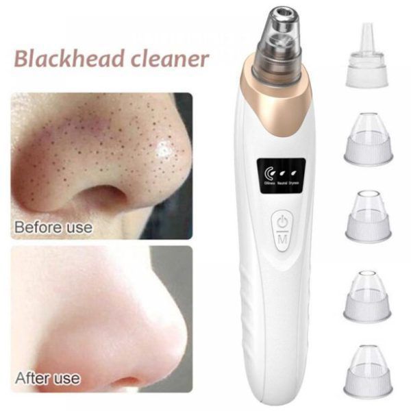 5-in-1 Electric Blackhead Remover Vacuum for Facial Pore Cleaner