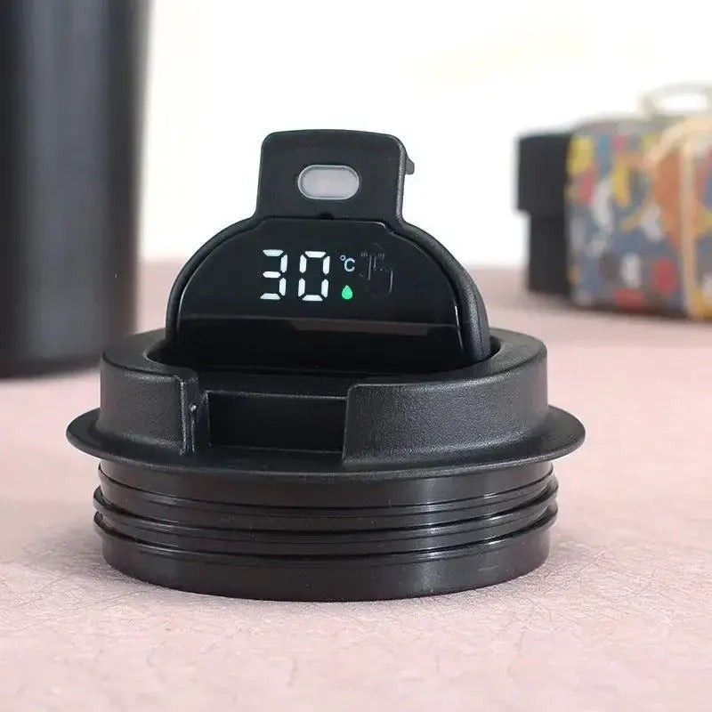 Stainless Insulated Coffee Cup 500 ml Mug With Smart Temperature Display Vacuum Flask