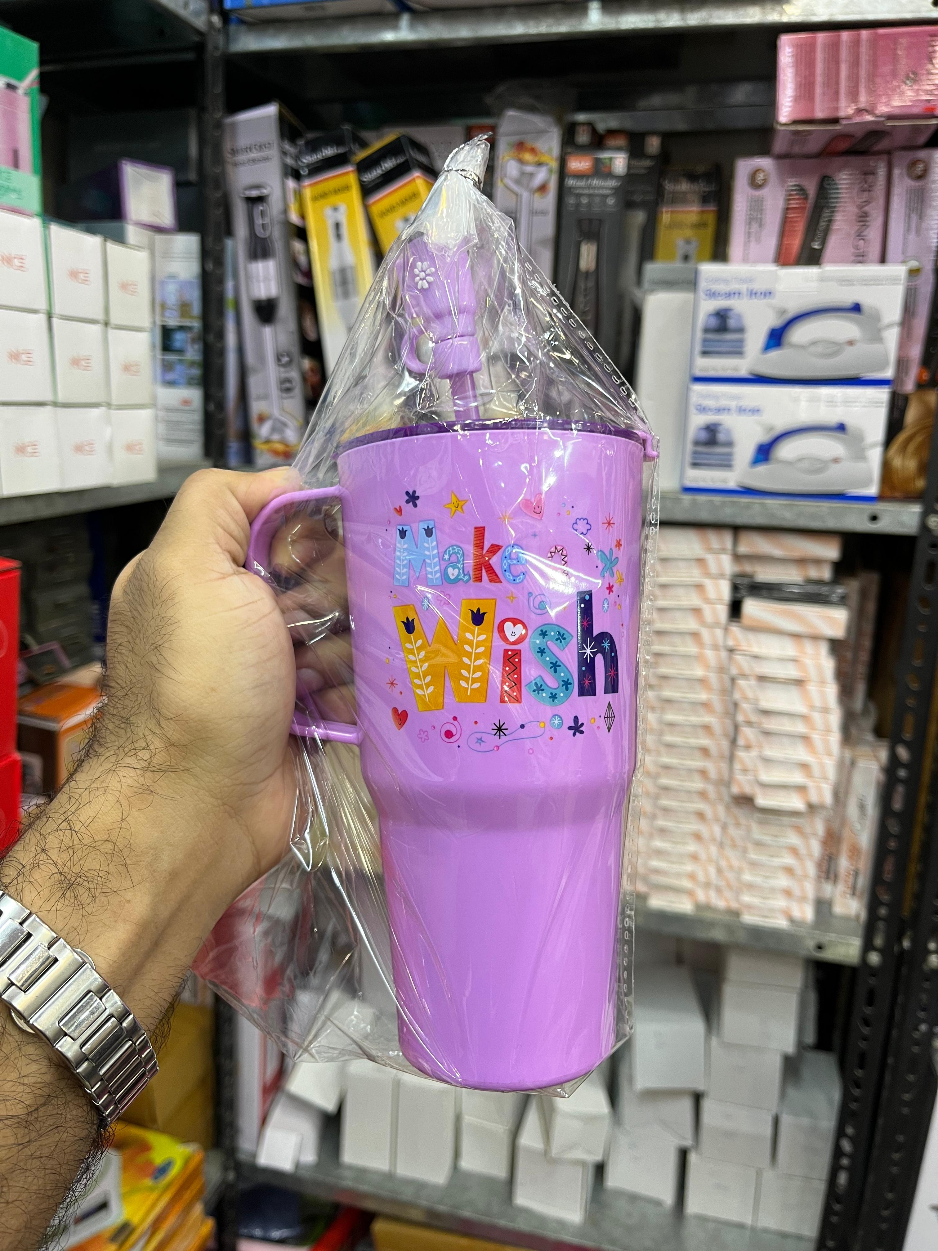 Sip & Drink Kids Tumbler with Straw & Handle