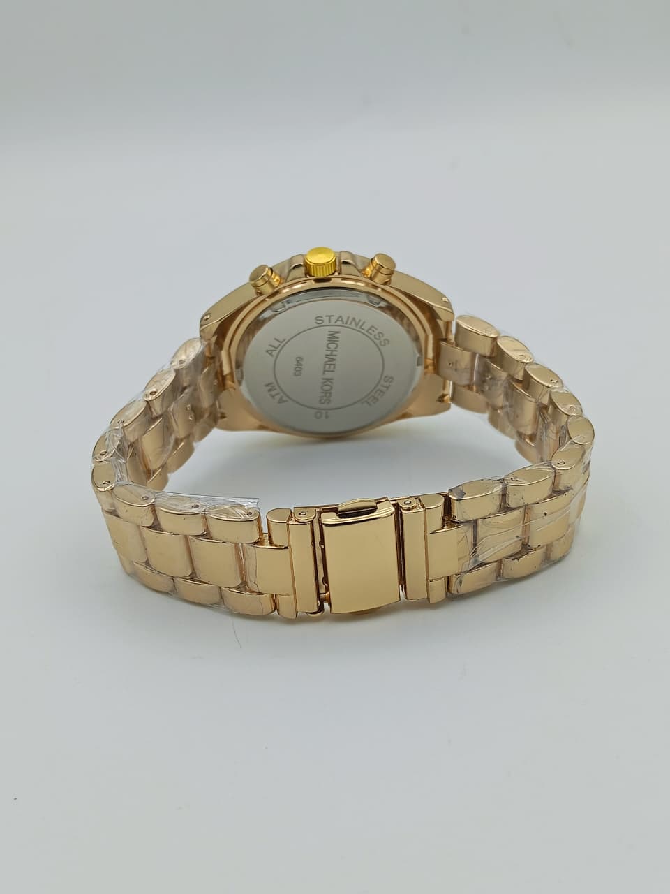 Michael Kors Style Two-Tone Gold & Silver Chronograph Watch for Women