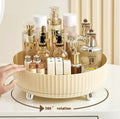360° Rotating Makeup Organizer – Large Capacity Skincare Storage Tray
